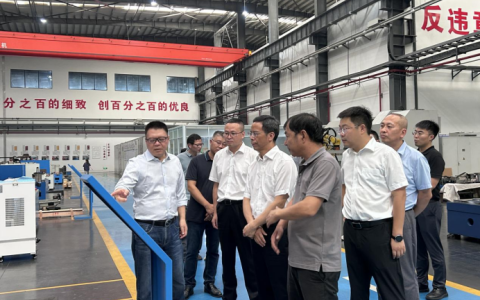 省總工會黨組書記、常務副主席呂志良調(diào)研杭機股份